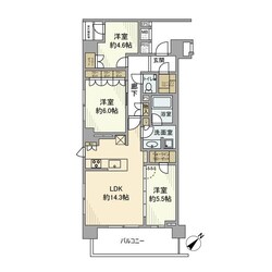 プレミスト横濱反町の物件間取画像